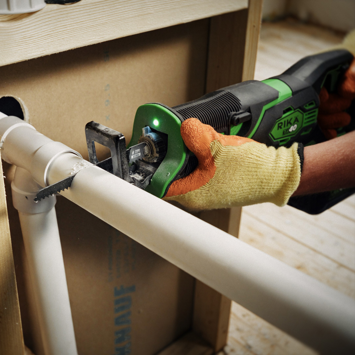 Rikä RK40 40V Cordless Reciprocating Saw | Brushless Motor | Body Only